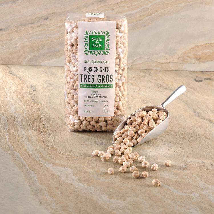 Les Pois chiches très gros