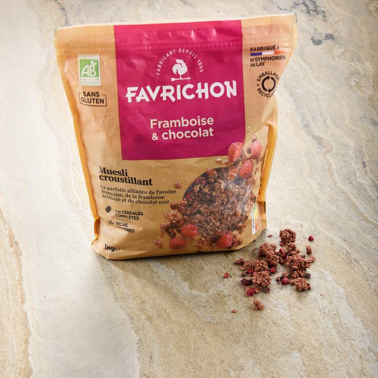 Le Muesli framboise et chocolat XL BIO