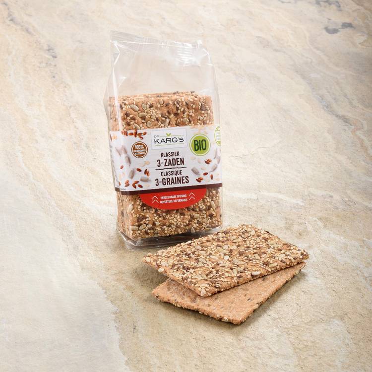 Les Crackers 3 graines BIO