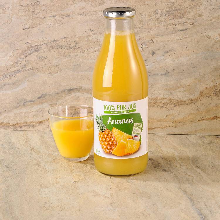 Le Pur jus d'ananas du Costa Rica