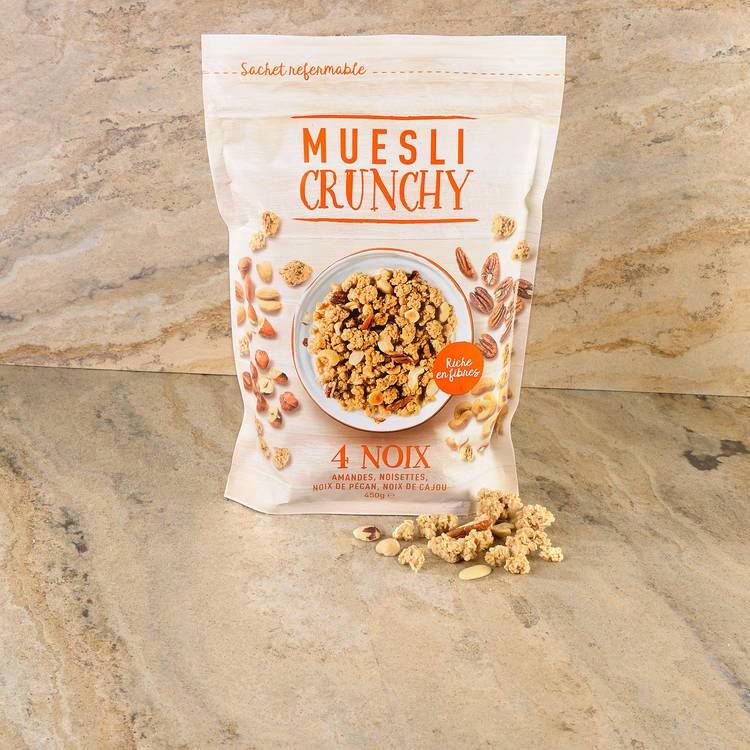 Le Muesli croustillant aux noix