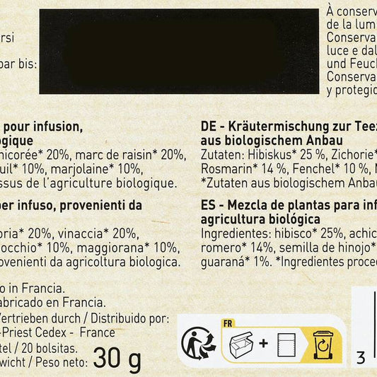 L'Infusion détox BIO