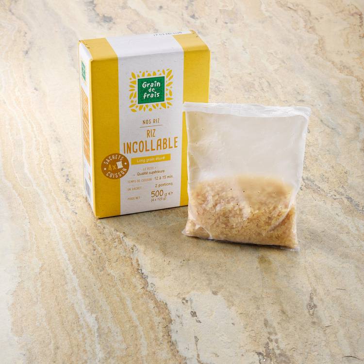 Le Riz long incollable en sachet individuel