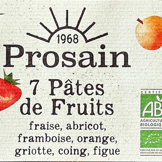 Les Pâtes de fruits BIO