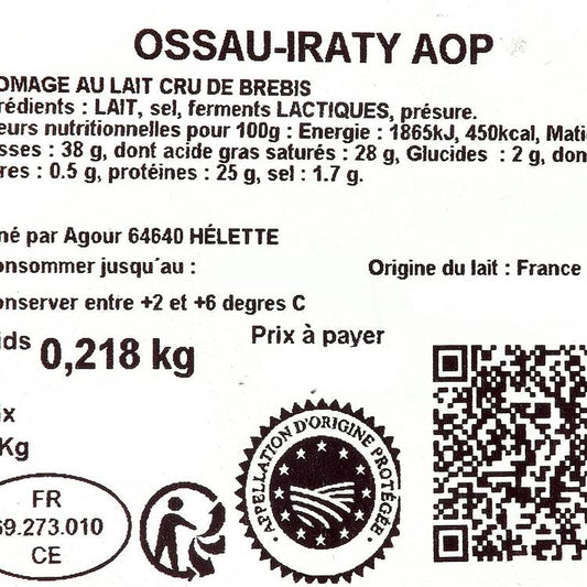 L'Ossau-Iraty AOP