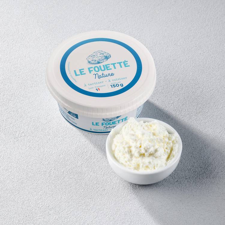 Le Fromage fouetté nature