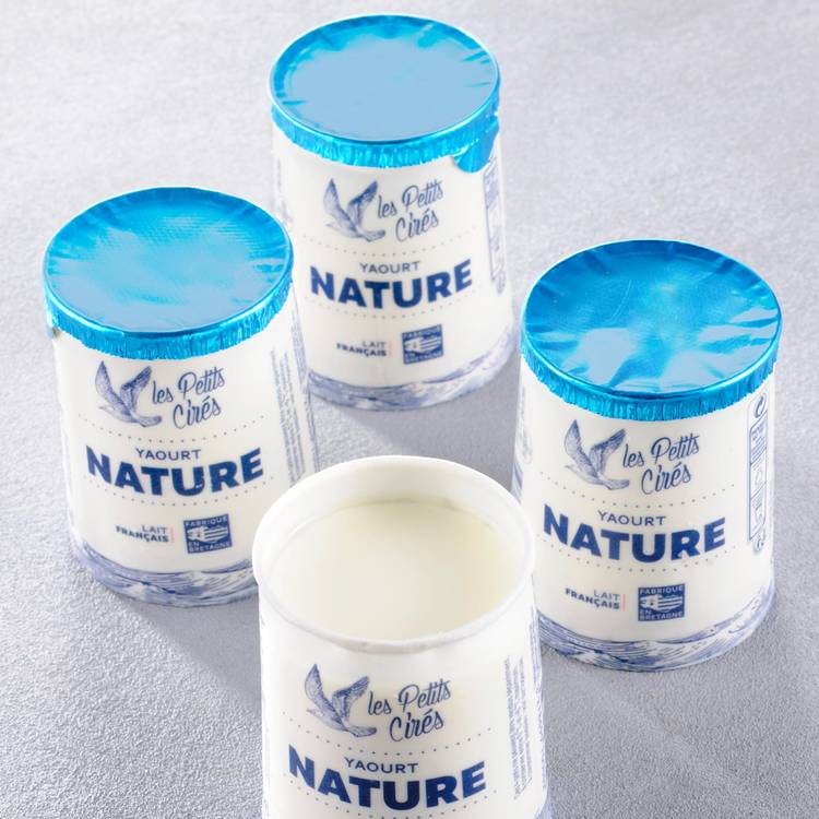 Les Yaourts nature "Les Petits Cirés"