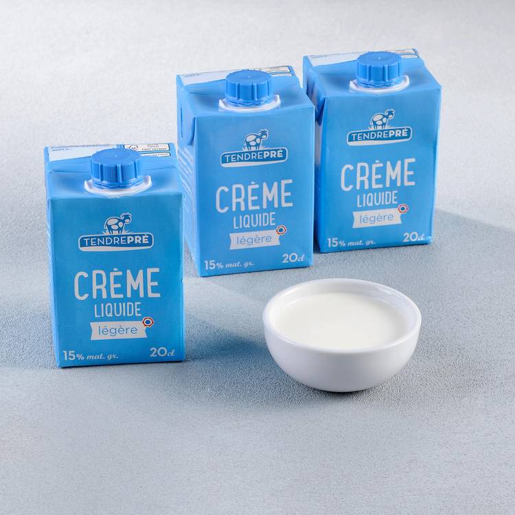 La Crème liquide légère UHT 15%