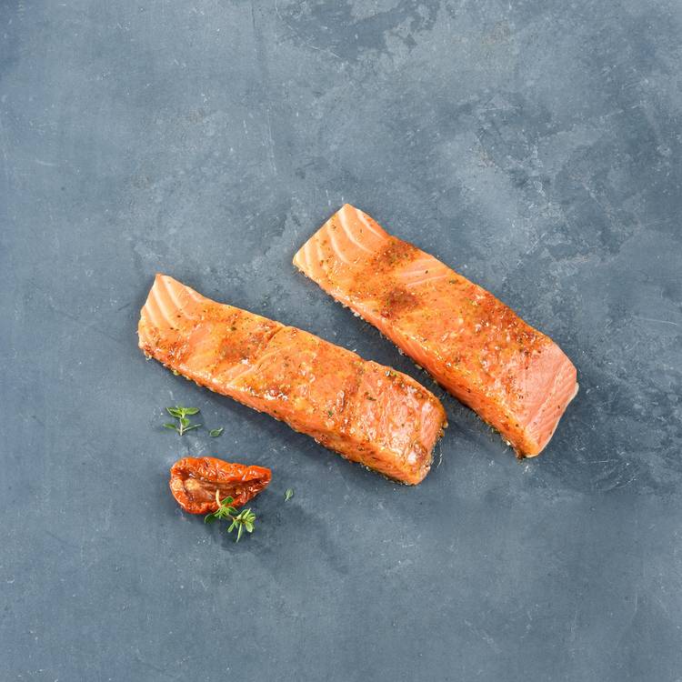 Les Pavés de saumon à la Provençale