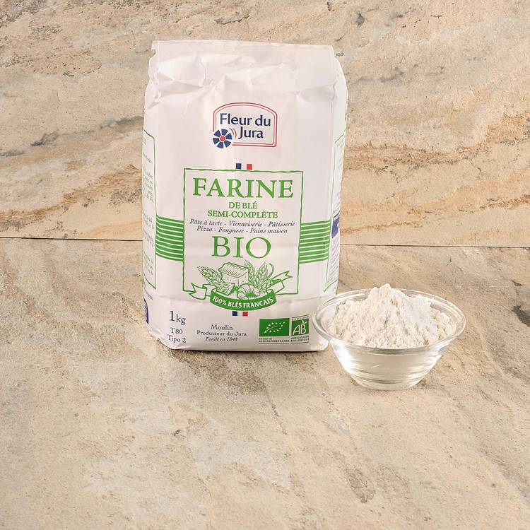 La Farine semi-complète T80 BIO