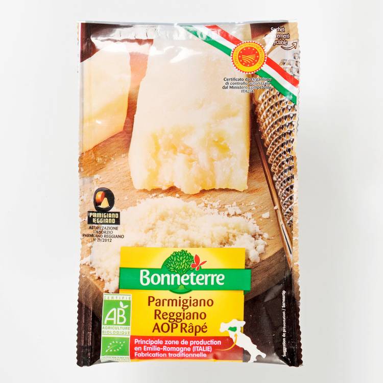 Le Parmesan râpé AOP BIO