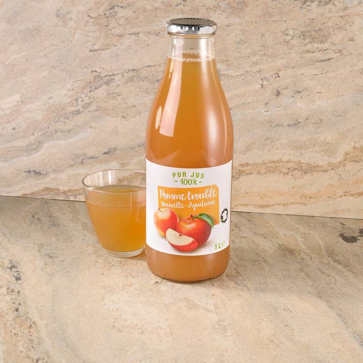 Le Jus de pomme trouble