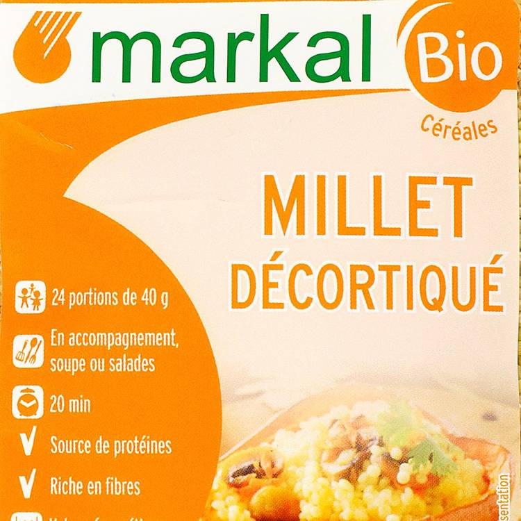 Le Millet décortiqué BIO