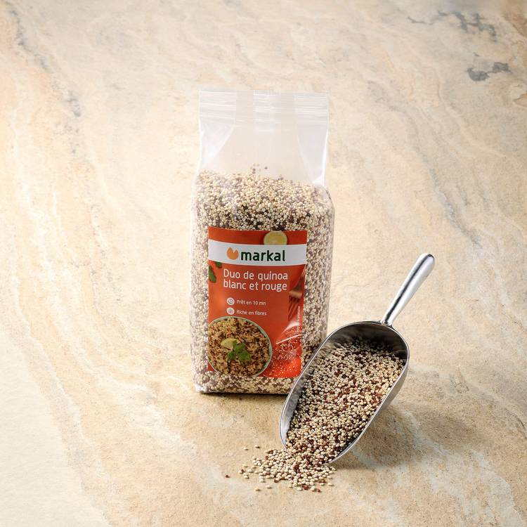 Le Duo de quinoa  blanc et rouge BIO