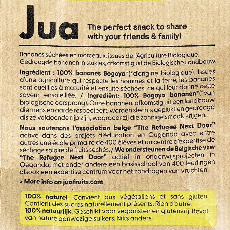 Les Bananes séchées BIO