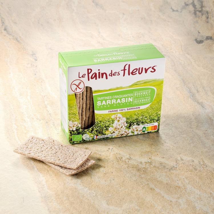 Les Tartines craquantes au sarrasin  BIO et  sans gluten 300g