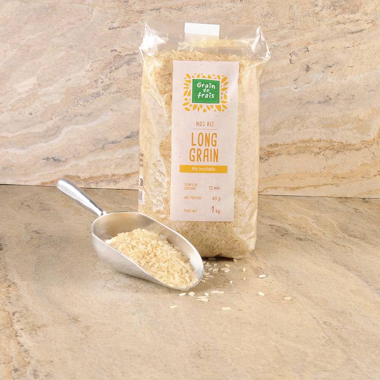 Le Riz long grain incollable