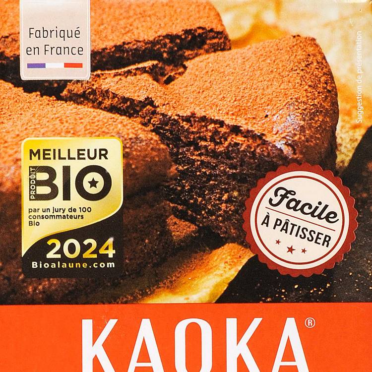 Le Chocolat noir dessert pâtissier 58% BIO