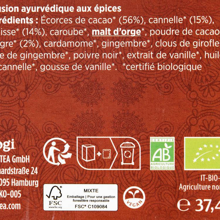 L'Infusion chocolat BIO