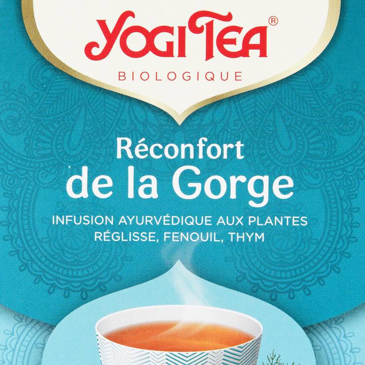 L'Infusion réconfort de la gorge BIO