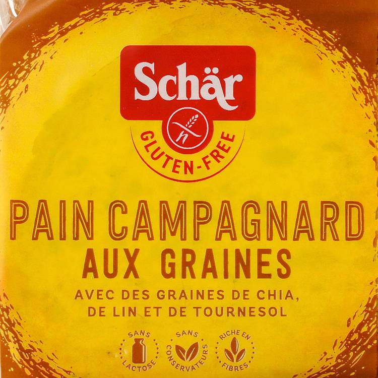 Le Pain campagnard sans gluten