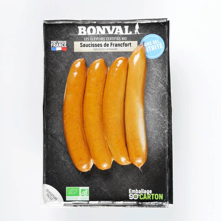 Les Saucisses de Francfort BIO