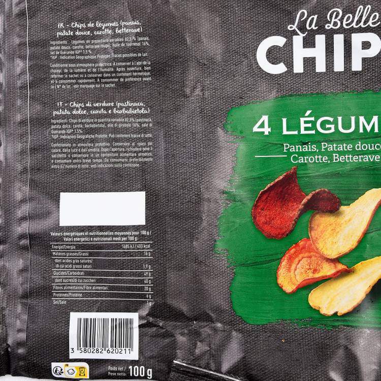 Les Chips de légumes