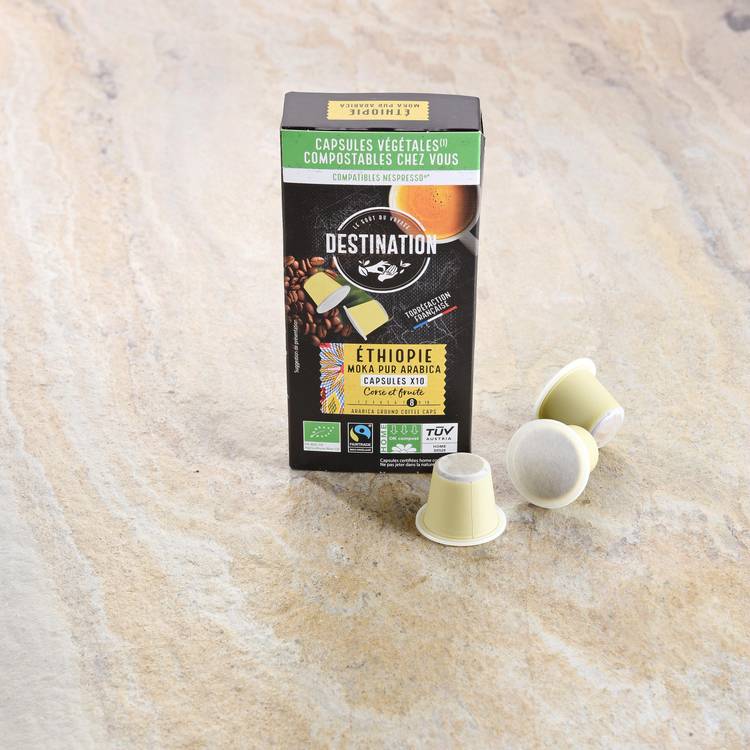 Le Moka pur arabica en capsule BIO