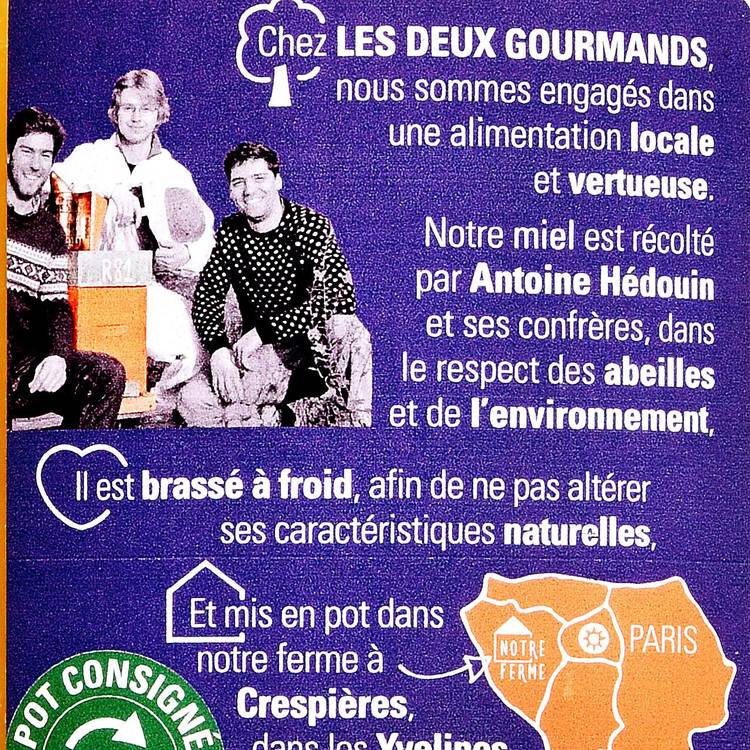 Le Miel du gâtinais " Les Deux Gourmands"