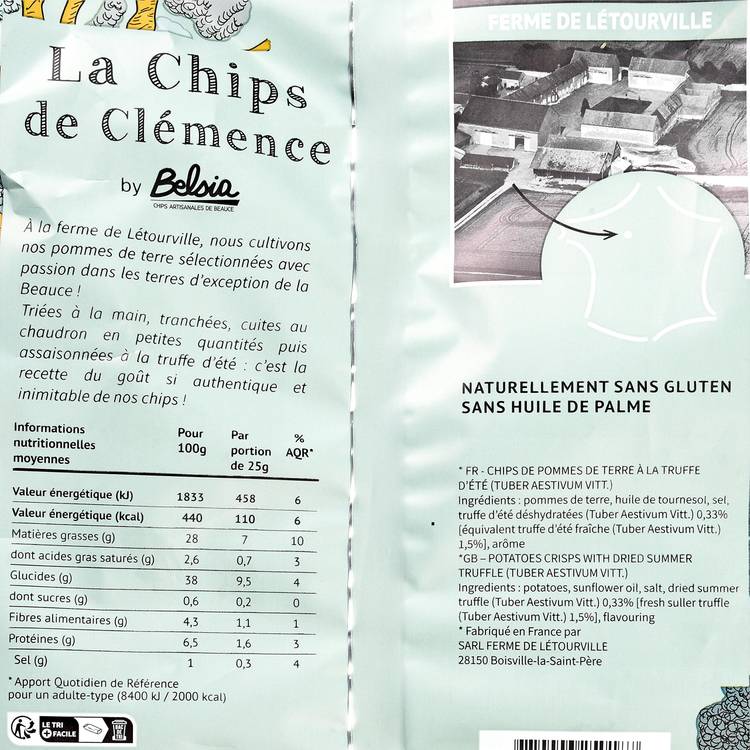 Les Chips à la truffe d'été