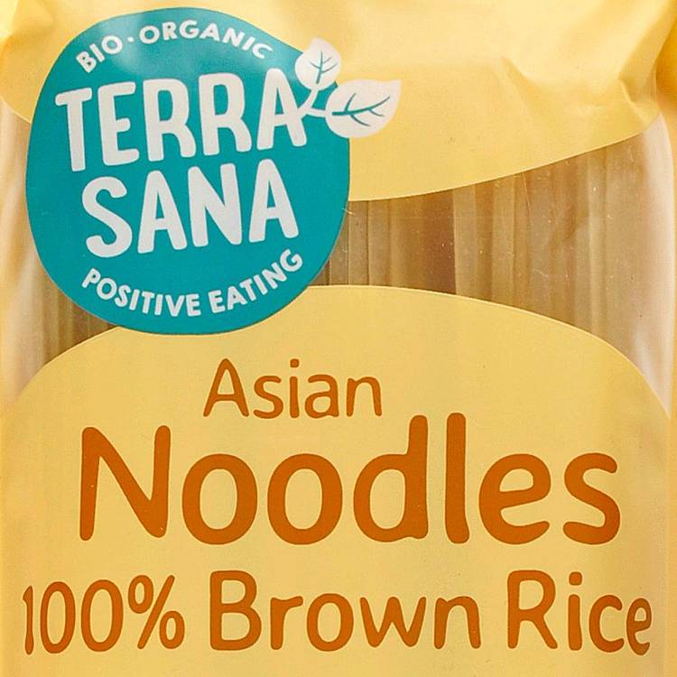 Les Nouilles Pad Thaï de riz brun BIO