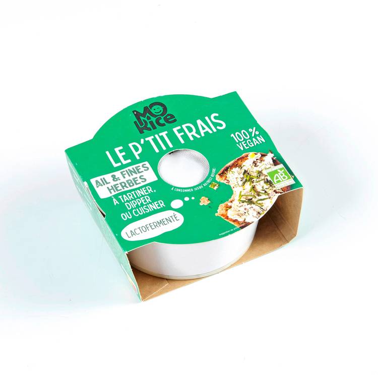 Le P'tit frais ail et fines herbes à tartiner végan BIO