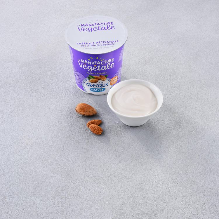 Le Yaourt grec au lait d'amande BIO