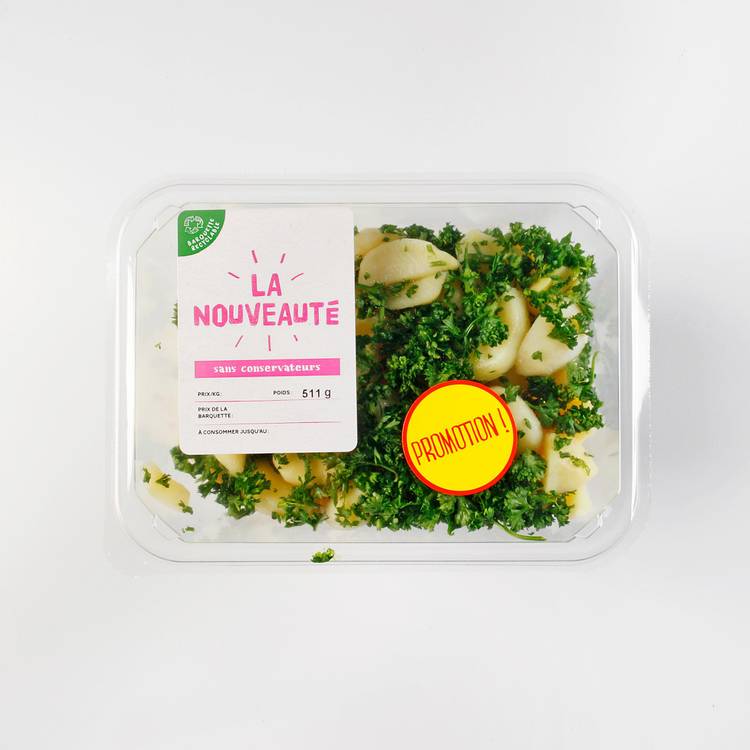 Les Pommes de terre et persil