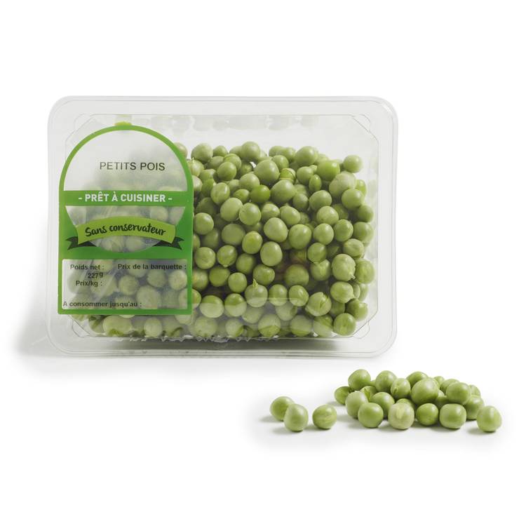 Les Petits pois frais écossés