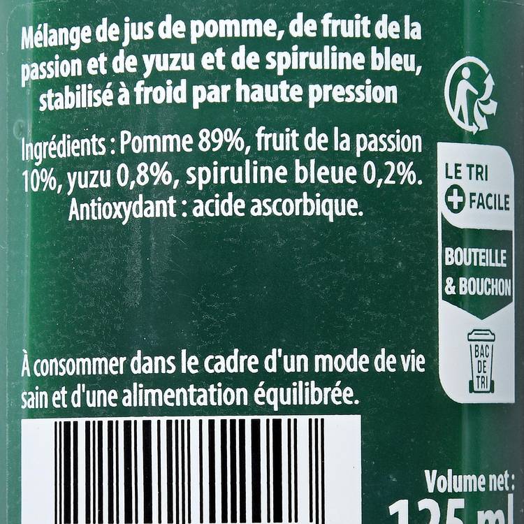 Le Boost yuzu spiruline