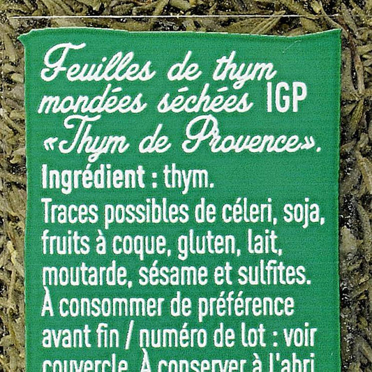 Le Thym de  Provence  IGP