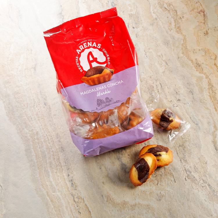 Les Madeleines marbrées