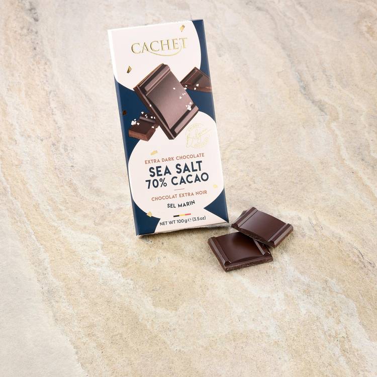Le Chocolat noir extra 70% au sel marin