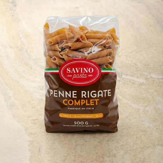 Les Penne de blé complet