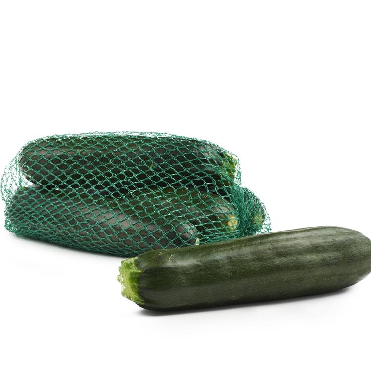 La Courgette verte en filet