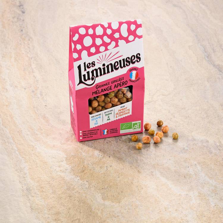 Le Mélange de graines grillées BIO "Les Lumineuses"