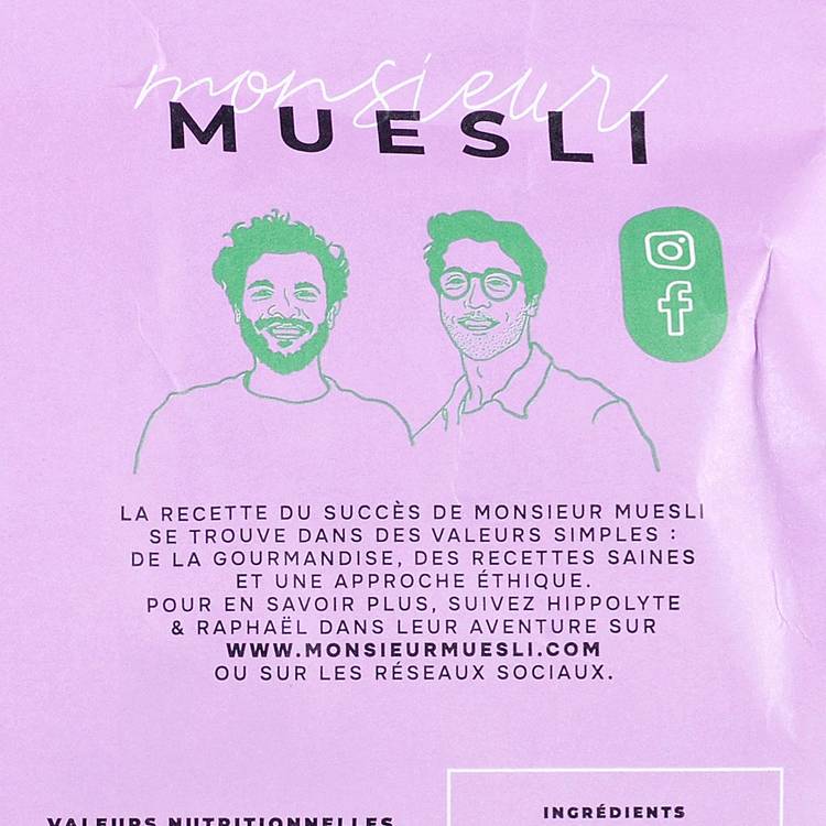 Le Muesli multifruits BIO