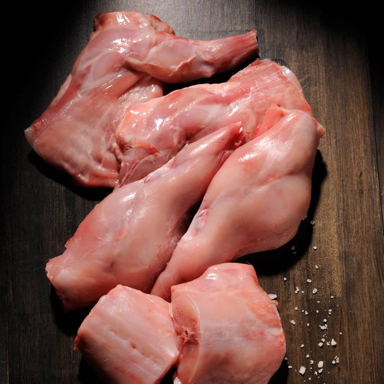 Le Lapin découpé