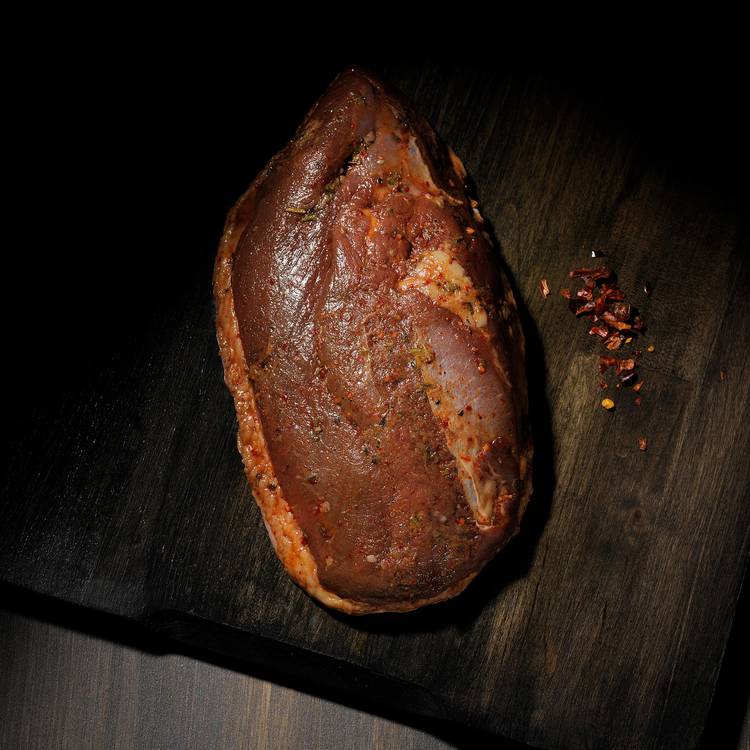 Le Magret de canard mariné au piment d'Espelette