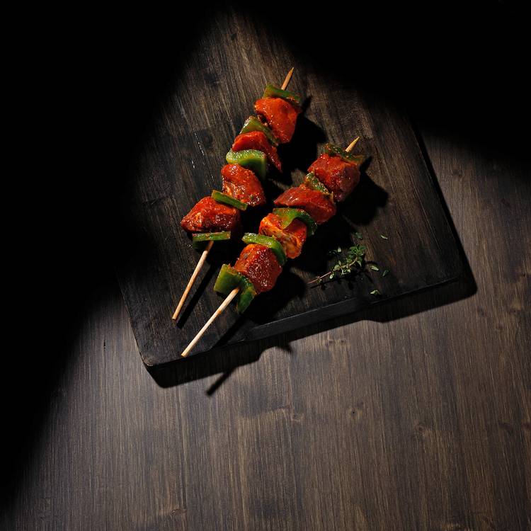 Les Brochettes d'agneau marinées à la provençale