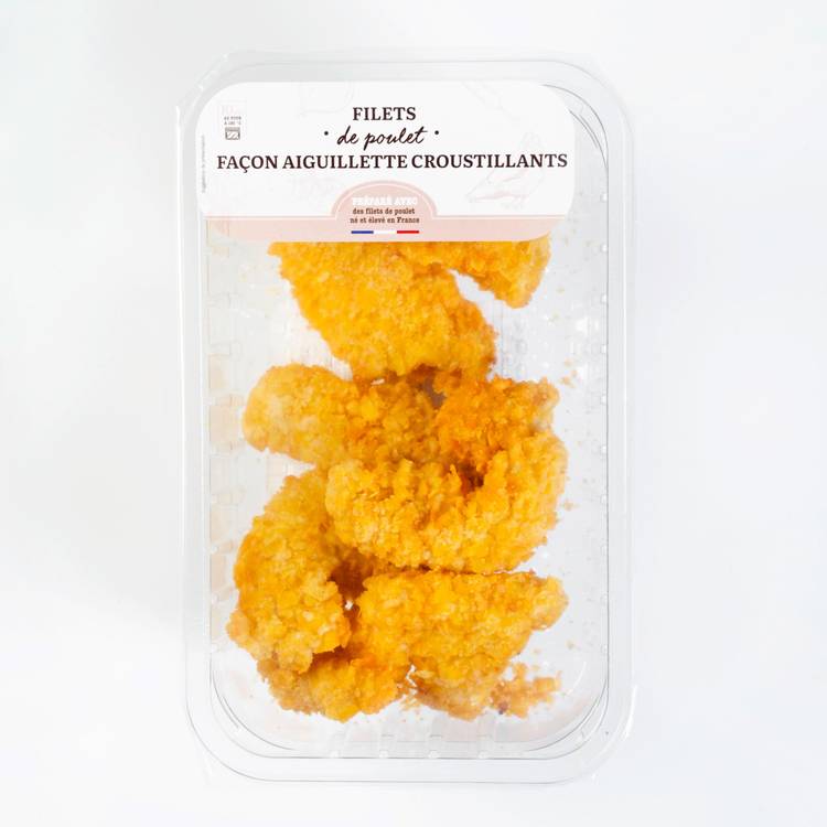 Les Aiguillettes de poulet panées et croustillantes