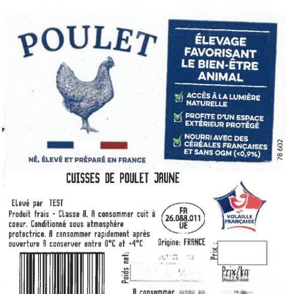 Les Cuisses de poulet