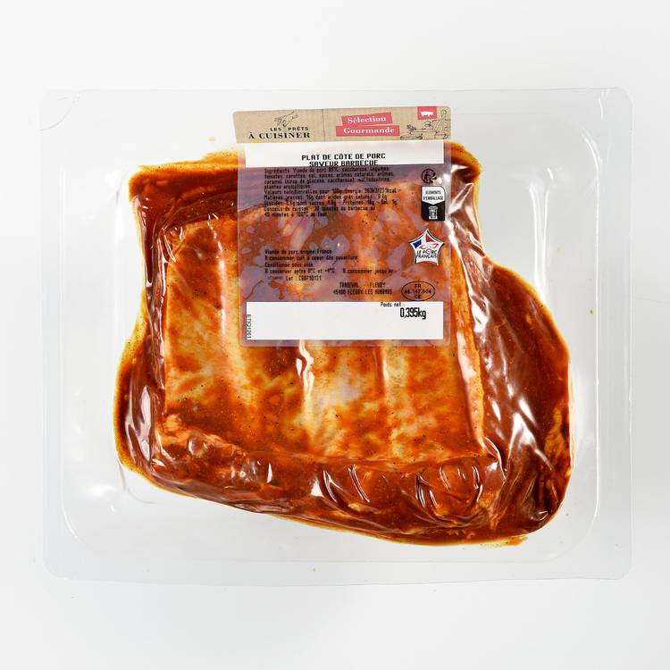 Les Ribs de porc saveur barbecue