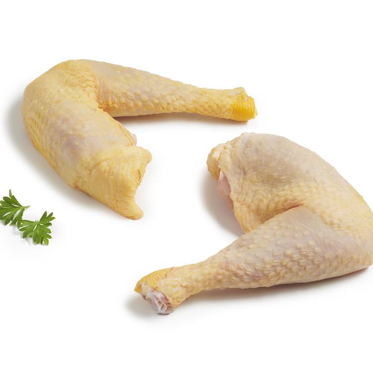 Les Cuisses de poulet fermier jaune Label Rouge et IGP
